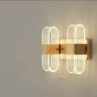 Modern transparent line light guide LED bar light luxury creative living room scandinavian wall lamp(WH-OR-230)