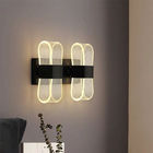 Modern transparent line light guide LED bar light luxury creative living room scandinavian wall lamp(WH-OR-230)