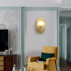 Modern Wall Lamp Stylish Brass Gold E27 For Living Dining Room brass wall lamp(WH-OR-228)
