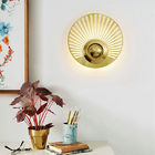 Creative Art Disc Hollow Metal Wall Lamp Hotel Bedroom Bedside New Earth led wall light(WH-OR-226)