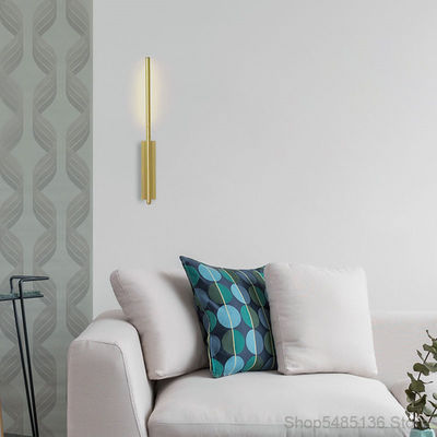 Golden Bedroom Bedside Wall Light Bathroom Mirror Front Lamp Link LED Reading Wall Sconce(WH-OR-225)