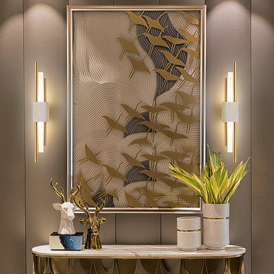 Marble Wall Lamp Modern Led Wall Lamps For Living Room Tanto LED Wall Sconce(WH-OR-224)