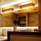 Nordic Solid Wood Wall Lights Staircase Corridor Rectangular Bathroom LED Wall Lamp（WH-MR-68)