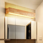 Nordic Solid Wood Wall Lights Staircase Corridor Rectangular Bathroom LED Wall Lamp（WH-MR-68)
