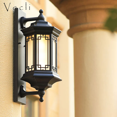 Outdoor waterproof courtyard wall lamp outdoor retro outdoor balcony exterior wall door lamp(WH-HR-45)