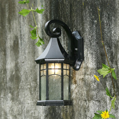 Retro wall lamp villa corridor residential porch decorative bra waterproof village exterior out door lamp(WH-HR-48)