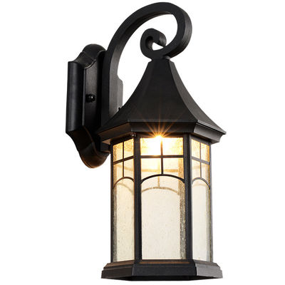 Retro wall lamp villa corridor residential porch decorative bra waterproof village exterior out door lamp(WH-HR-48)