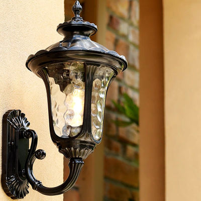 Glass outdoor waterproof wall lamp decoration villa courtyard garden outdoor wall decor Lamp(WH-HR-60)