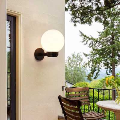 Glass Ball wall lamp waterproof garden lamp modern indoor outdoor LED wall lamp(WH-HR-75)