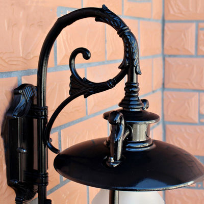 Outdoor wall light waterproof vintage lamp garden corridor villa sconce kerosene lamp(WH-HR-77)