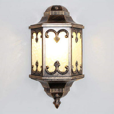 Novelty outdoor wall sconce fence front door backyard lights E27 AC85-265v lamp landscape lighting(WH-HR-84)