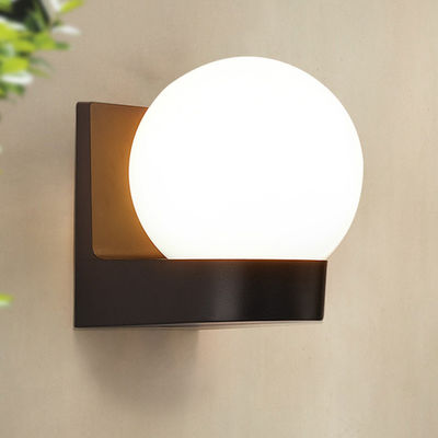 Modern outdoor ball shape wall lamps creative fashion garden wall sconce post light outdoor(WH-HR-85)