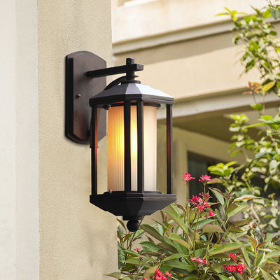 Outdoor wall lamp waterproof outdoor Chinese style gate garden courtyard retro exterior wall balcony lamp(WH-HR-88)