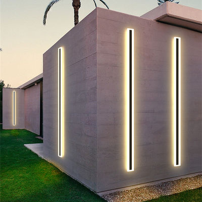 Waterproof Outdoor LED Long Strip Wall Lamp Modern Aluminum IP65 Bathroom Sconce Garden Porch Light(WH-HR-90）