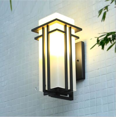 European Outdoor Wall Lamp Waterproof Outdoor exterior wall light black(WH-HR-92)