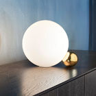 Flos Copycat Table lamp Postmodern glass ball table lamp creative up moon light(WH-MTB-02)