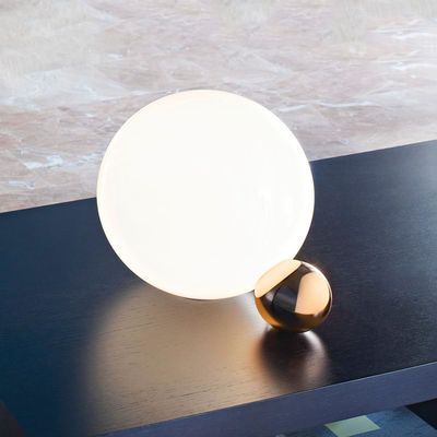 Flos Copycat Table lamp Postmodern glass ball table lamp creative up moon light(WH-MTB-02)