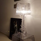 Italian design lamp Kartell Bourgie Table Lamp Acrylic E14 LED nightstand lamp(WH-MTB-03)