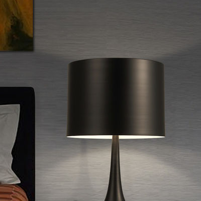 Modern Mushroom table lamp black white simple art salon light bedside Flos Spun table lamp(WH-MTB-04)