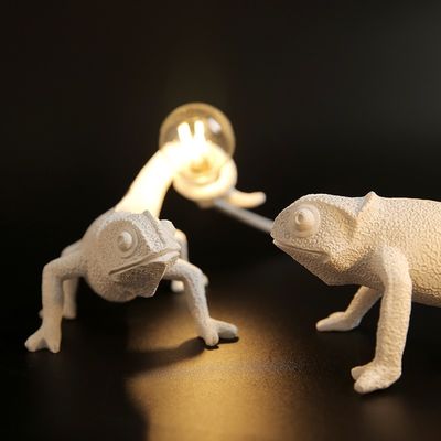 Seletti Chameleon Table Lamp Designer Resin Animal Table Lamps(WH-MTB-11)