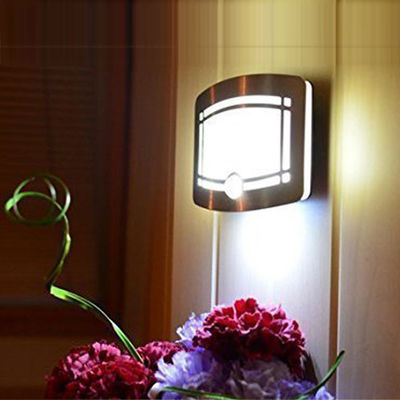 Motion Sensor Activated LED Wall Lamp Battery Operated Wireless Night Light(WH-RC-29)