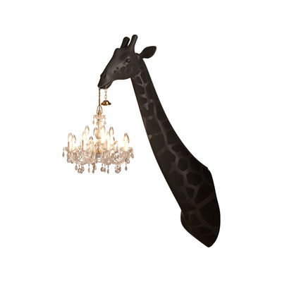 Qeeboo Giraffe Wall Light Crystal Itlian Design Wall Lamp Fixtures(WH-OR-40）