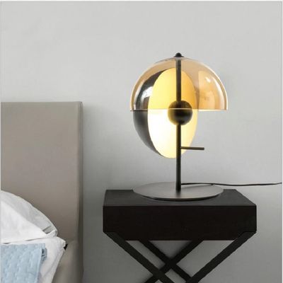 Bedside LED Table Lamps Nordic Postmodern Glass Table Light(WH-MTB-24)