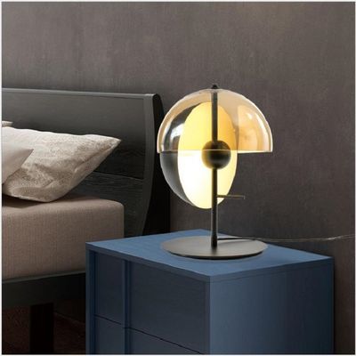 Bedside LED Table Lamps Nordic Postmodern Glass Table Light(WH-MTB-24)