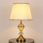 Crystal table lamp wedding hotel bedroom bedside light modern bedside modern crystal table lamp(WH-MTB-30)