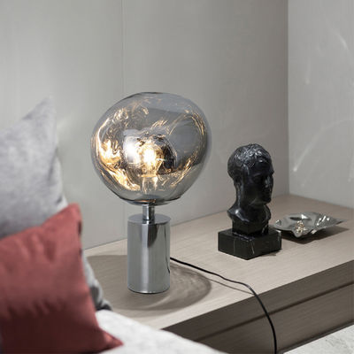 Minimal table lamp Creative Melt Table Lamp lava irregular Desk Light(WH-MTB-35)