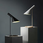 Modern AJ Black Led Table Lamps Nordic AJ Desk Lamp Cafe Aisle Hall geometric table lamp(WH-MTB-44)