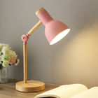Creative Nordic Wooden Art Iron LED Folding Simple Desk Lamp（WH-MTB-51)