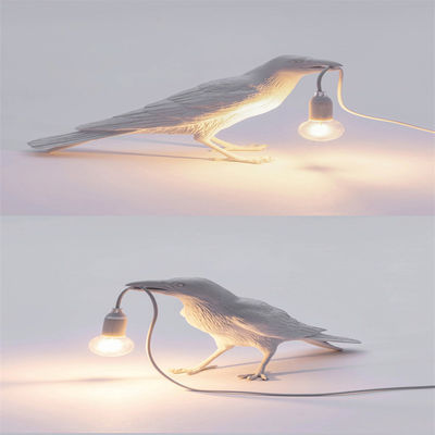 Seletti Nordic Resin Bird Table Lamp Italian Bird Lamp Crow kids table lamp(WH-MTB-52)