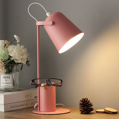 Creative Nordic Iron Art Table Lamp LED Fashion Reading Dimming Desk Lamp with Plug(WH-MTB-55)