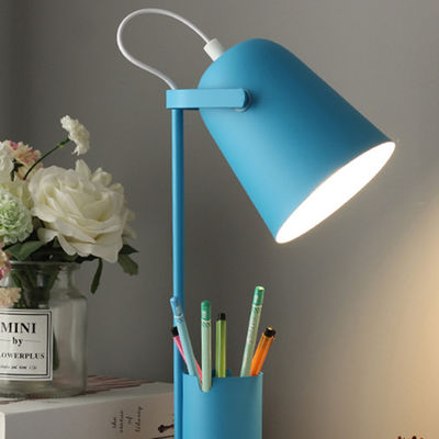 Creative Nordic Iron Art Table Lamp LED Fashion Reading Dimming Desk Lamp with Plug(WH-MTB-55)