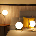 Modern Glass Ball table lamps Gold Nordic Simple Bedroom Bedside scandinavian table lamp(WH-MTB-58)