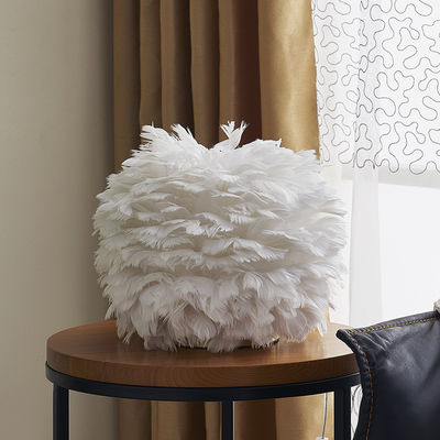 Pink Feather Table Lamp Warm and Romantic Girl Children's Room Table light(WH-MTB-66)