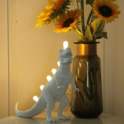 SELETTI JURASSIC Table Lamps for Bedroom Resin Bronto T-Rex animal table lamp(WH-MTB-67)