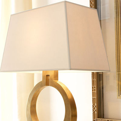 Modern Luxury Table Lamp Villa Golden Dining Table Decoration bedroom table lamp(WH-MTB-70)