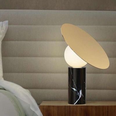 New modern simple table lamp marble living room Nordic italian design lamp(WH-MTB-97)