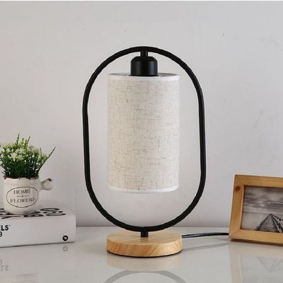 Chinese Style Table Lamp Bedroom Bedside Lights Vintage Wooden table lamp(WH-MTB-101)