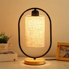 Chinese Style Table Lamp Bedroom Bedside Lights Vintage Wooden table lamp(WH-MTB-101)