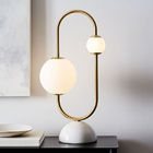 Glass Table Lamp Nordic light Mable Led Desk lamp(WH-MTB-109)