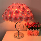 Romatic Table lamp Rose Flower LED Night Light bedside Lamp flower table lamp(WH-MTB-116)