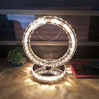 Crystal Table Lamp Nordic 20cm Rings Crystal Desk Lamp Home Decor table light(WH-MTB-125)