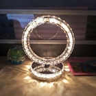 Crystal Table Lamp Bedroom Crystal Bedside Lamp Round LED Decorative Table Lamp(WH-MTB-126)
