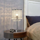 Modern LED Iron Crystal Bedside Table Lamp for Living Room luxury table lamp(WH-MTB-128)