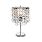 Modern LED Iron Crystal Bedside Table Lamp for Living Room luxury table lamp(WH-MTB-128)