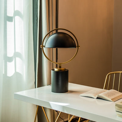 Nordic Modern Table Lamp Black Iron Table Lamps For Living Room black table lamp(WH-MTB-131)