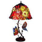 Art Decor Office Desk Stained Glass Large Vintage Tiffany Table Lamp(WH-TTB-01)